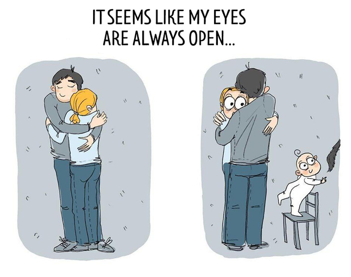 Loạt tranh bi hài về nuôi con mọn biến hoạ sĩ Ukraina thành 'sao' mạng xã hội - 13