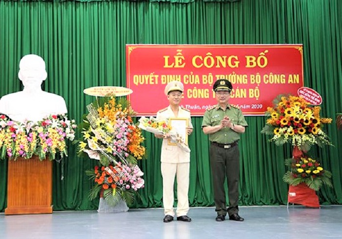 Bộ Công an bổ nhiệm hàng loạt lãnh đạo công an tỉnh - 1
