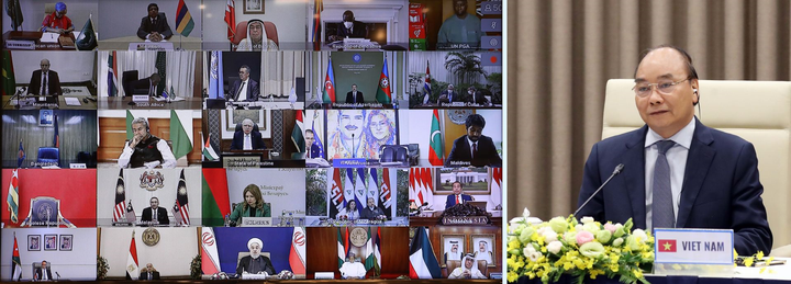 Thủ tướng tham dự Hội nghị Thượng đỉnh trực tuyến của Phong trào Không liên kết - 2