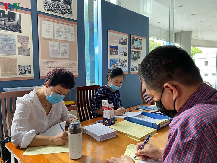 Cán bộ, nhân viên VOV tham gia hiến máu trong mùa dịch Covid-19 - 5