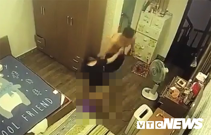 Bắt tạm giam gã chồng hờ đánh đập vợ dã man trước mặt con nhỏ ở Hải Phòng - 1