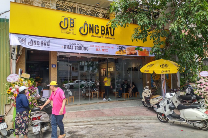 Cà phê Ông Bầu chính thức có mặt tại Hà Nội - 1