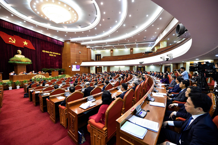 Ảnh: Toàn cảnh khai mạc Hội nghị Trung ương 12 - 7