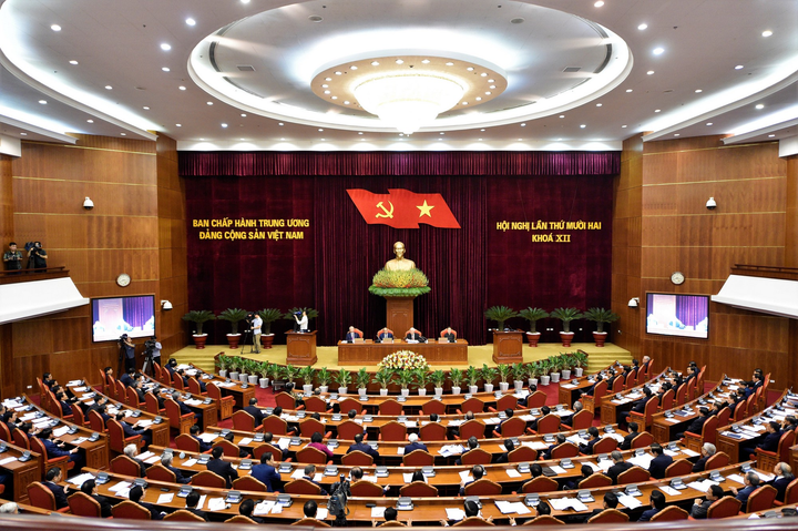 Ảnh: Toàn cảnh khai mạc Hội nghị Trung ương 12 - 1