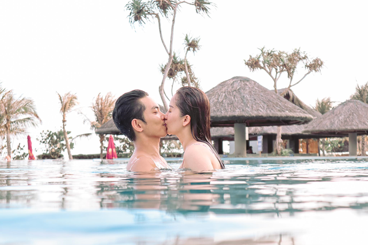 Khánh Thi khoe vóc dáng gợi cảm trong kỳ nghỉ ở biển - 6