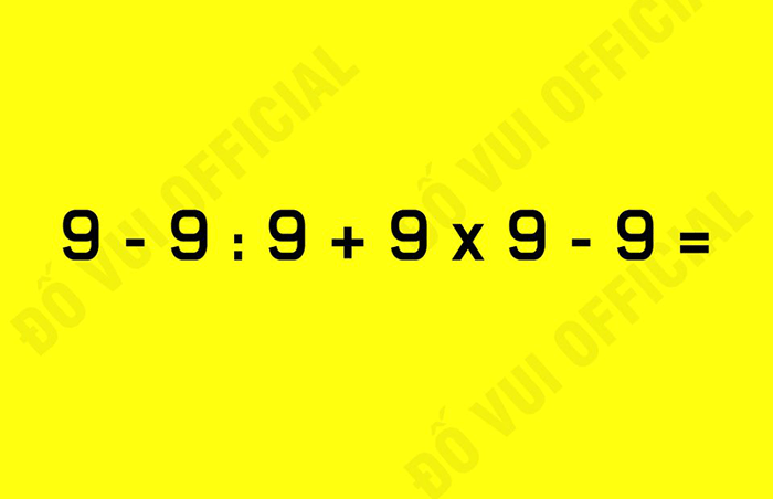 Phép tính cộng trừ đơn giản nhưng làm khó nhiều người - 1