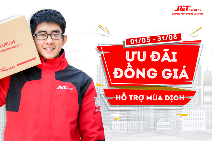 Chuyển phát nhanh J&T Express đồng giá giao hàng chỉ từ 14.000 đồng - 1