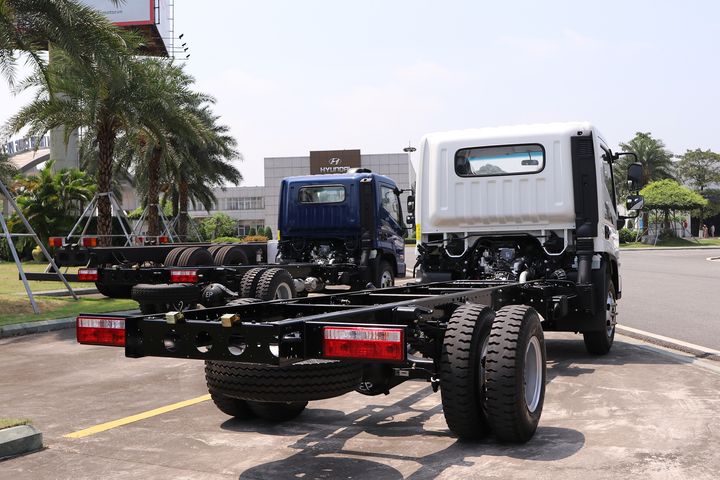  Xe tải cỡ trung Mighty EX8 GT sản xuất tại Việt Nam có gì đặc biệt? - 3