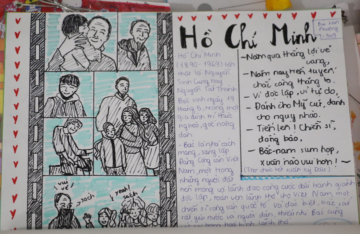 Hơn 1.500 học sinh vẽ tranh mừng sinh nhật Bác - 5