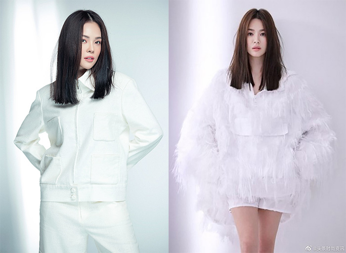 Bị nhận xét đạo nhái phong cách của Song Hye Kyo, Dương Cẩm Lynh nói gì? - 2