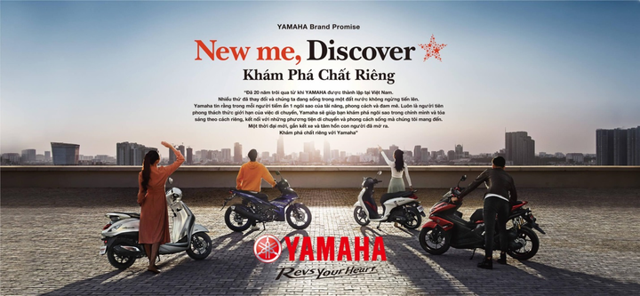 YAMAHA chinh phục giới trẻ với 'New me, Discover' - Khám phá chất riêng - 1