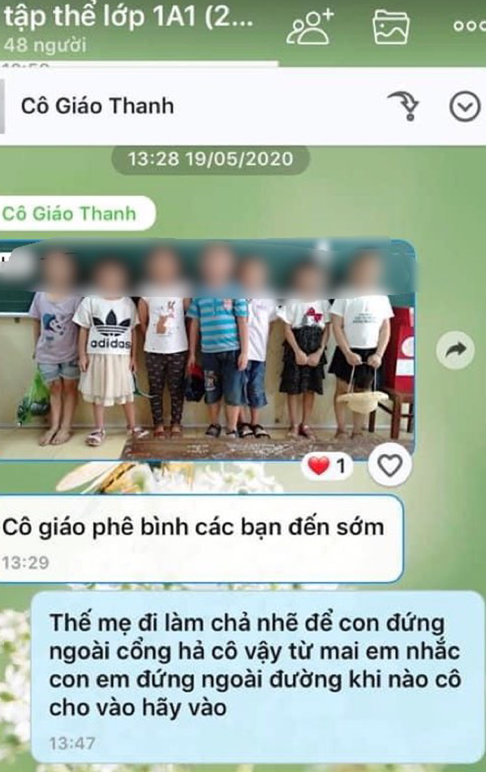 Đi học sớm, trẻ bị cô phê bình và bắt đứng ở cổng trường: Hải Phòng xác minh - 2