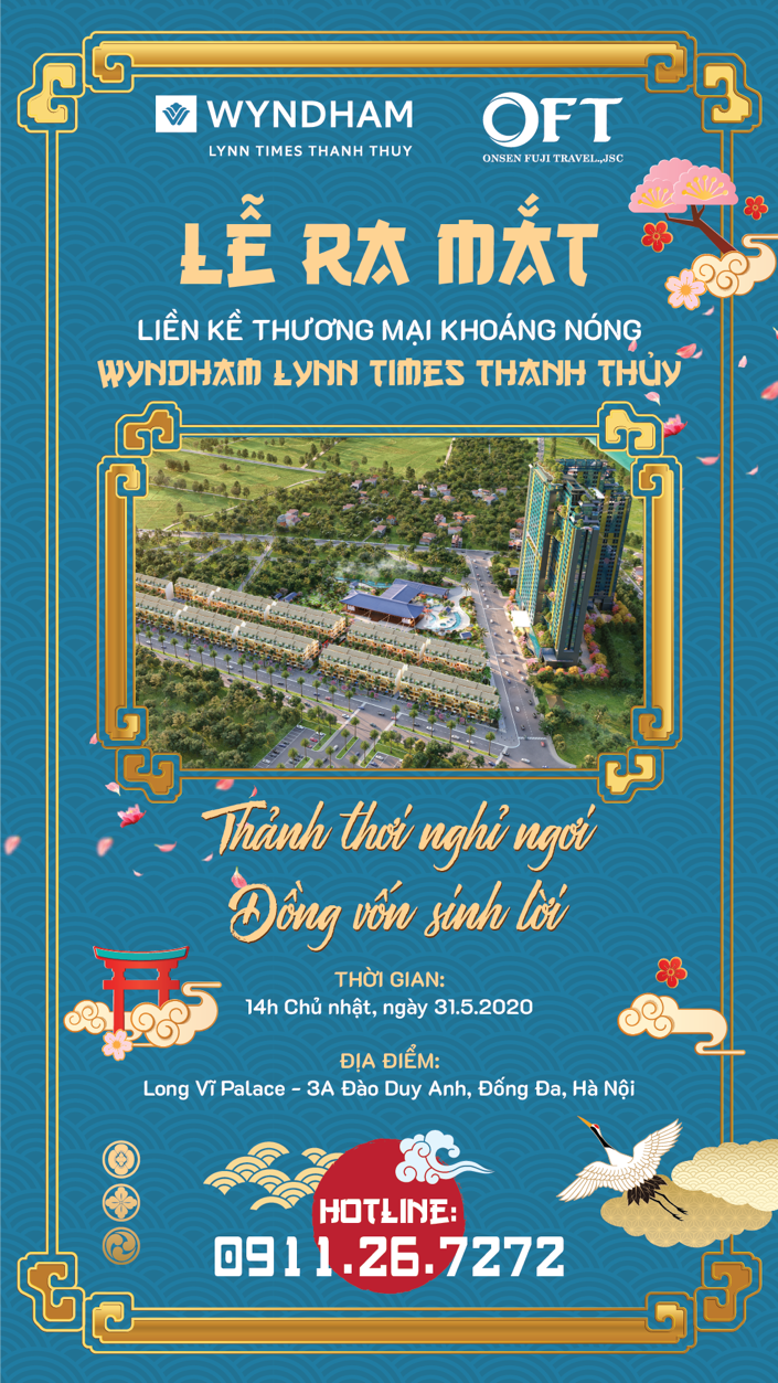 Wyndham Thanh Thủy dự kiến thu hút hơn 1.000 nhà đầu tư trong lễ ra mắt - 1