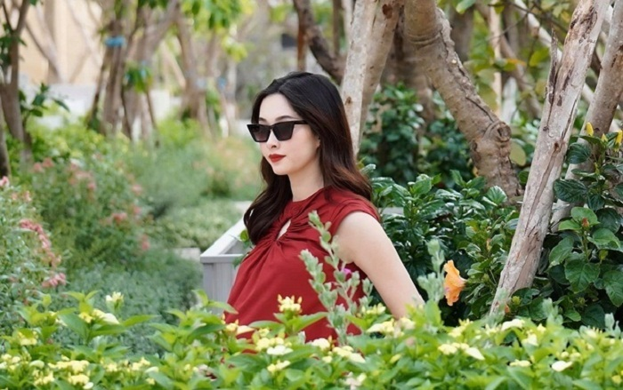 Hoa hậu Đặng Thu Thảo sinh con trai - 1