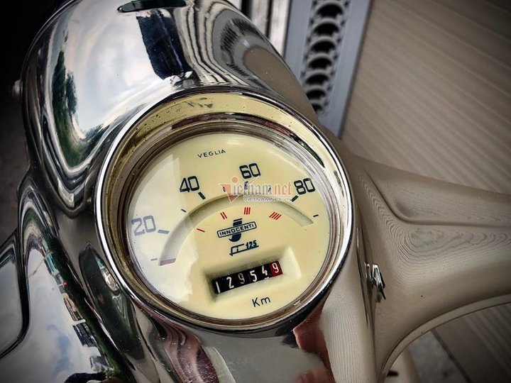 Xe máy cổ Lambretta hơn 60 tuổi giá 456 triệu đồng ở Hà Nội - 3
