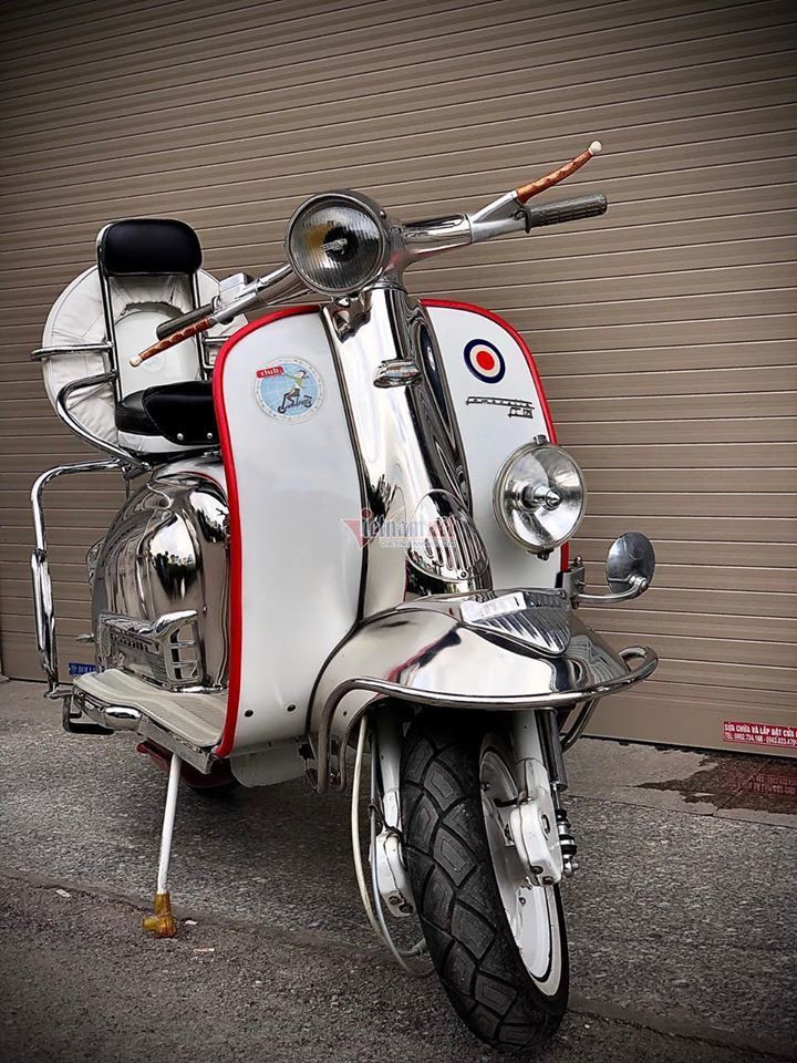 Xe máy cổ Lambretta hơn 60 tuổi giá 456 triệu đồng ở Hà Nội - 4