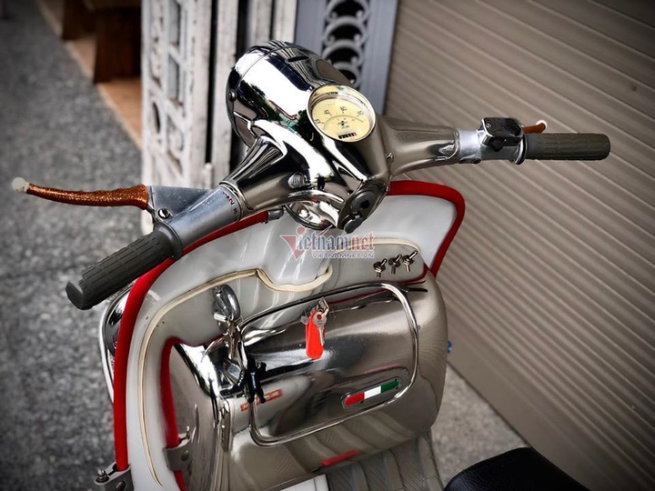 Xe máy cổ Lambretta hơn 60 tuổi giá 456 triệu đồng ở Hà Nội - 5