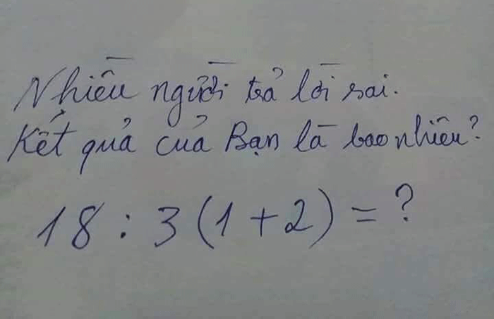 Nhiều người trả lời sai bài toán đơn giản này, còn bạn? - 1