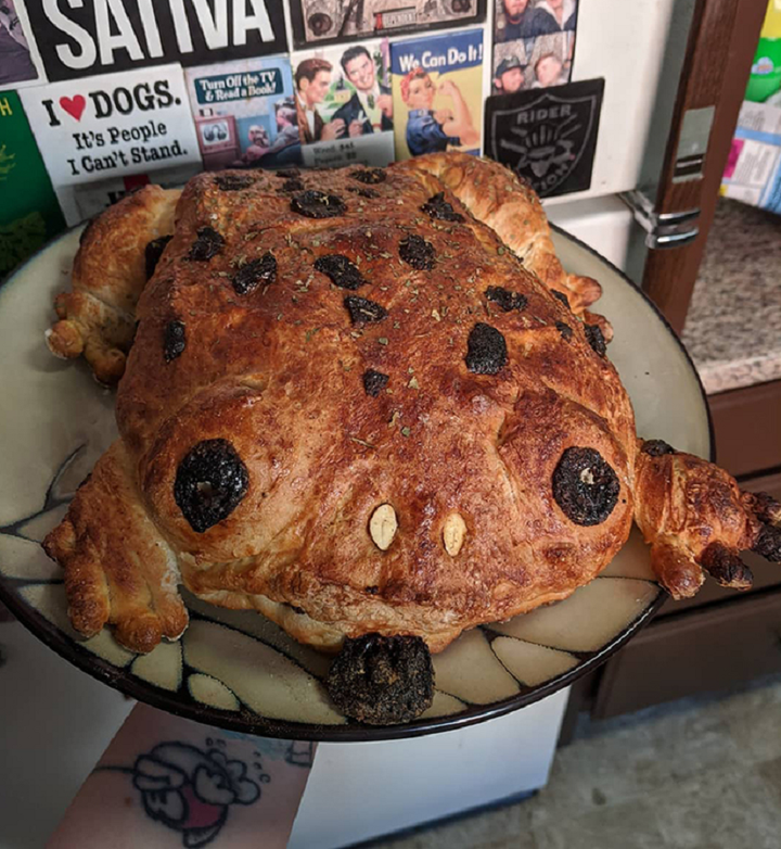 Bắt trend nướng bánh mỳ ếch, dân mạng đua nhau khoe kết quả thảm họa - 6