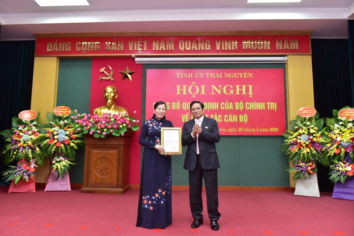 Bà Nguyễn Thanh Hải nhận nhiệm vụ Bí thư Thái Nguyên - 1