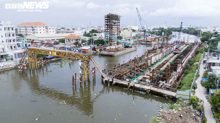 Cận cảnh siêu dự án chống ngập 10.000 tỷ đồng ở TP.HCM liên tục lùi tiến độ - 11