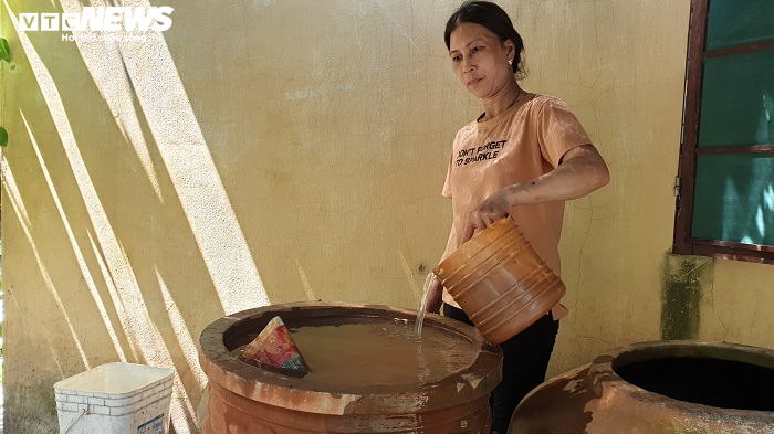 Dân xã đảo ở Quảng Nam lao đao vì nước ngầm nhiễm phèn - 1
