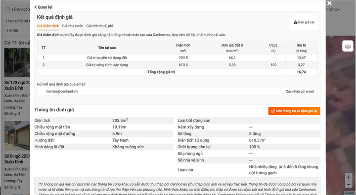 CenHomes ra mắt tính năng định giá online: Bước đột phá trong lĩnh vực BĐS - 2