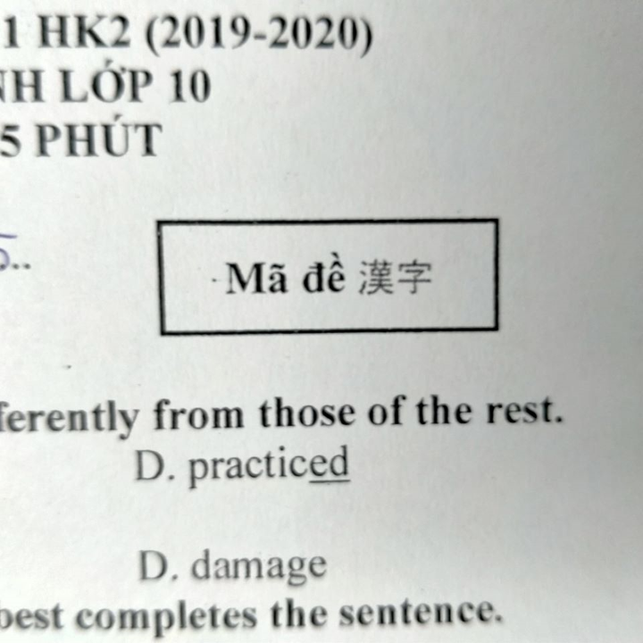 Học sinh khóc thét vì mã đề thi 'xoắn não' của giáo viên - 2