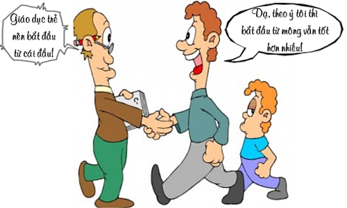 Ngất xỉu vì được bố giáo dục - 1