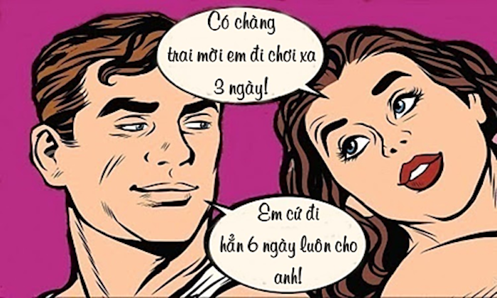 Lý do người chồng bảo vợ đi chơi với trai lạ - 1