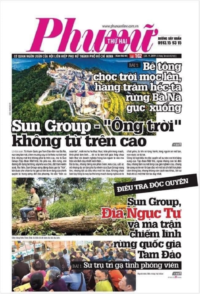 Báo Phụ nữ TP.HCM điện tử bị đình bản 1 tháng - 1