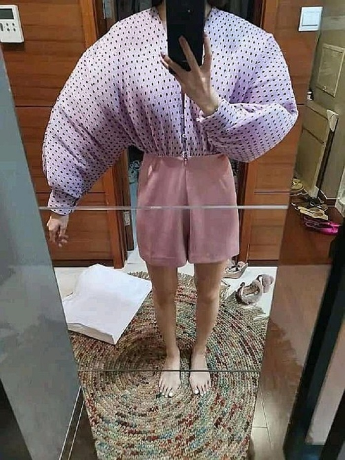 Thảm họa mua hàng online: Chiếc áo biến cô gái thành lực sĩ - 3