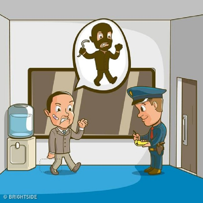 Vì sao cảnh sát biết người đàn ông giả vờ bị cướp? - 1