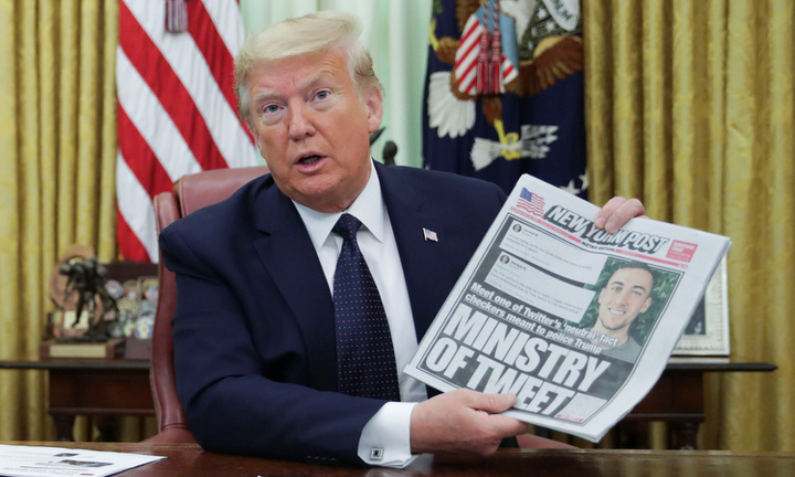 Tổng thống Trump ký sắc lệnh kiểm soát nhằm vào công ty mạng xã hội - 1