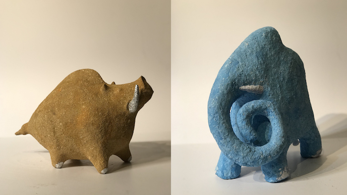 Sinh viên trổ tài điêu khắc, giảng viên chưa chấm xong khách đã đòi mua - 2