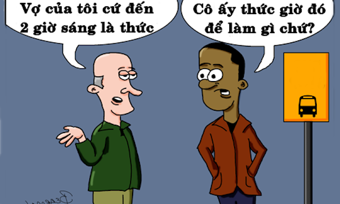 Vợ 'dở hơi' cứ 2 giờ đêm là ra cửa ngồi - 1