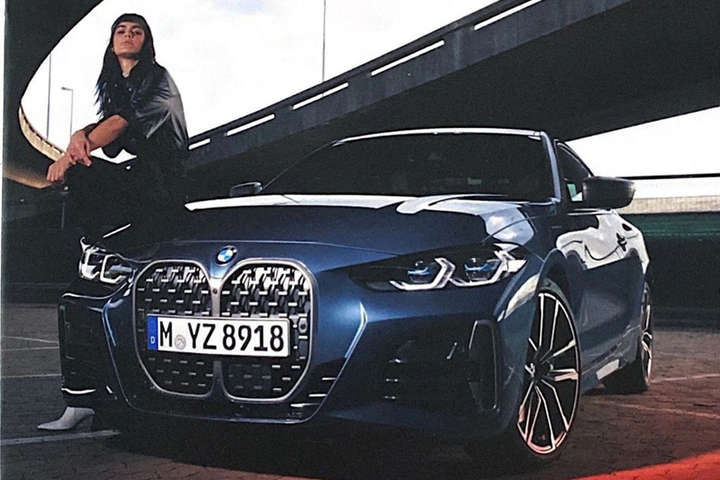 Lộ hình ảnh BMW 4 Series 2021 với lưới tản nhiệt khổng lồ - 1