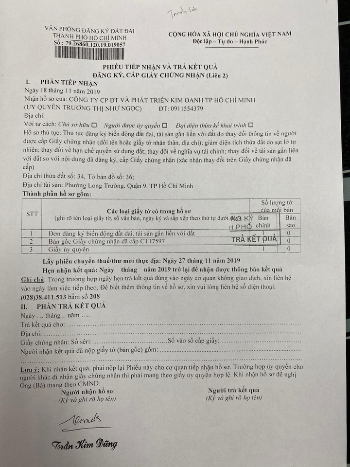 Chủ đầu tư Kim Oanh lên tiếng về dự án Singa City - 1