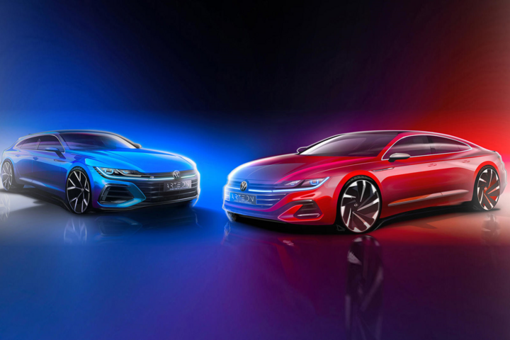 Volkswagen lần đầu tiên 'nhá hàng' Arteon 2021 - 1