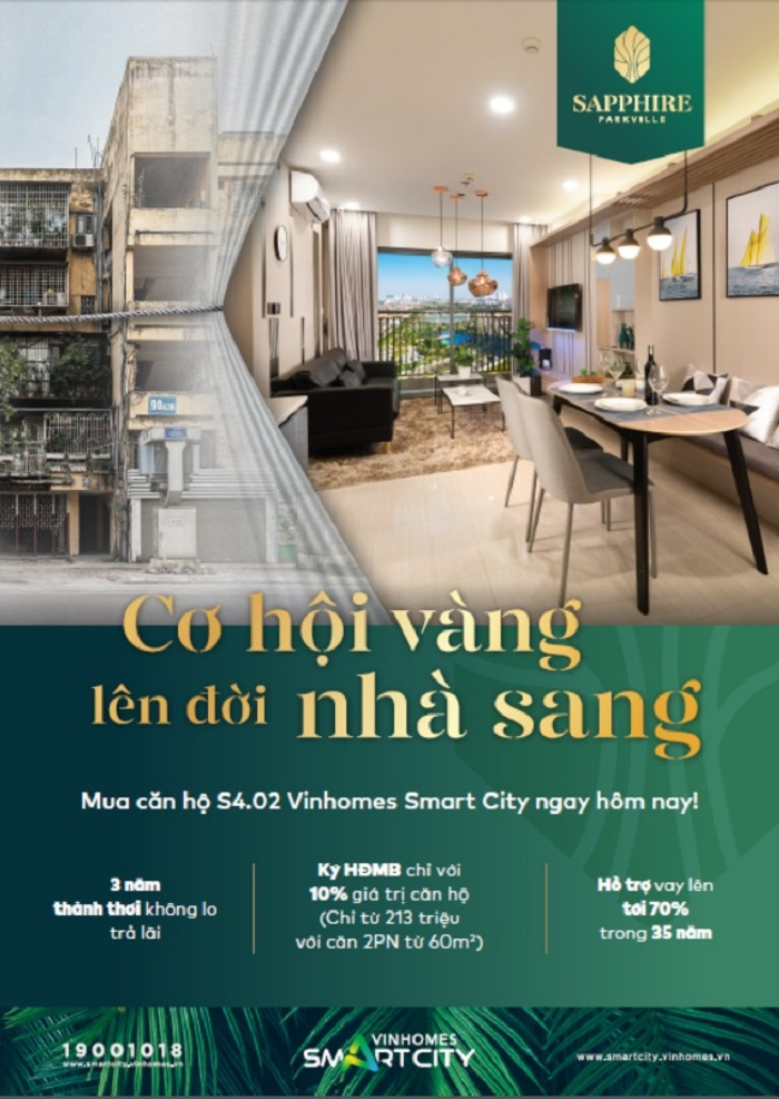 Vinhomes Smart City tung chính sách bán hàng siêu khủng hấp dẫn khách mua nhà - 1