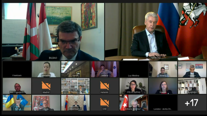 Chủ tịch Hà Nội chia sẻ kinh nghiệm chống COVID-19 với 40 thị trưởng - 3