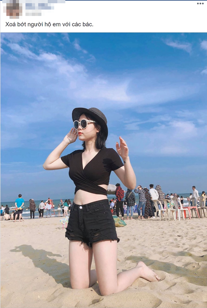 Gái xinh 'mất mặt' sau khi nhờ 500 anh em sửa ảnh - 1