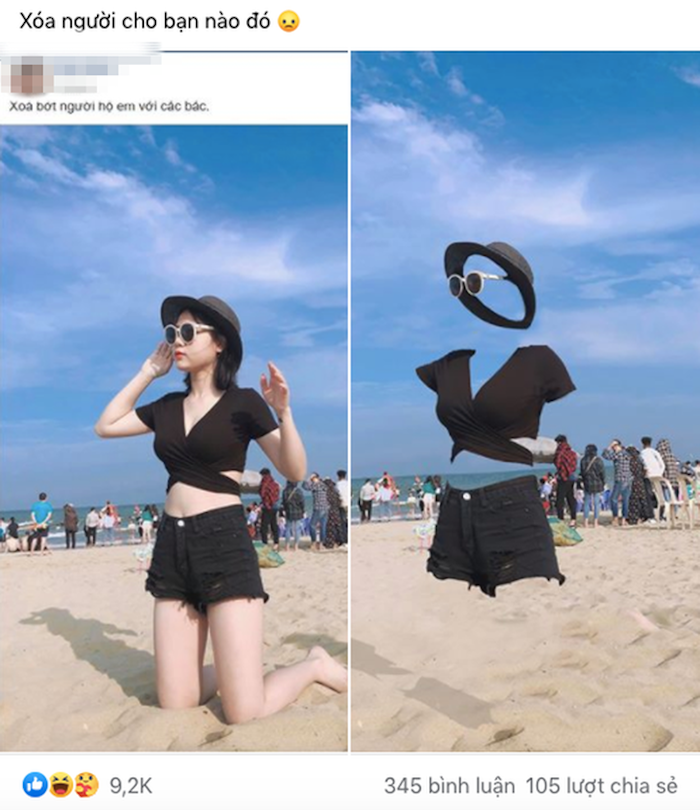 Gái xinh 'mất mặt' sau khi nhờ 500 anh em sửa ảnh - 3