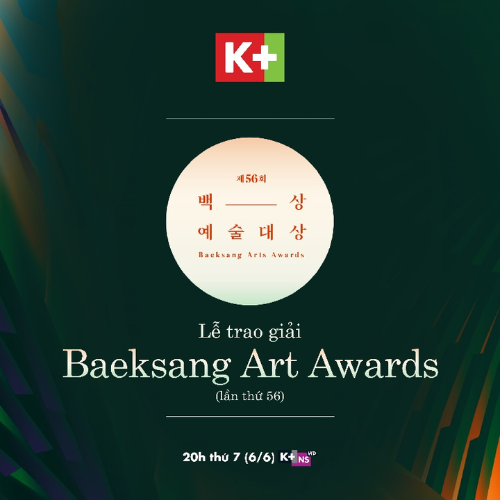 Kênh K+NS sẽ phát sóng lễ trao giải Baeksang Arts Awards 2020 - 1