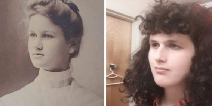 Dân mạng đua nhau khoe ảnh giống bà ngoại như chị em sinh đôi - 2