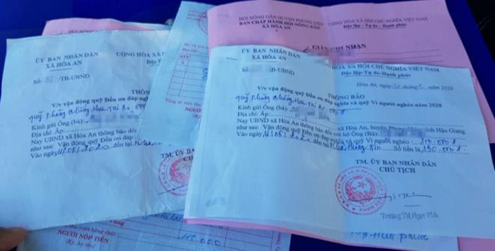 Xã nghèo thu quỹ tự nguyện theo kiểu bắt buộc: Lãnh đạo huyện nói gì? - 1