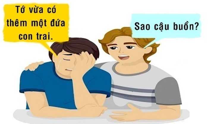 Buồn tê tái vì có thêm con trai - 1