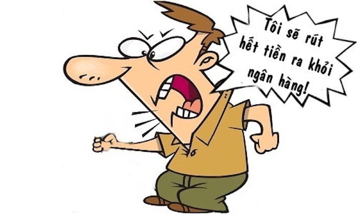 Khách sộp khiến ngân hàng sợ hết vía - 1