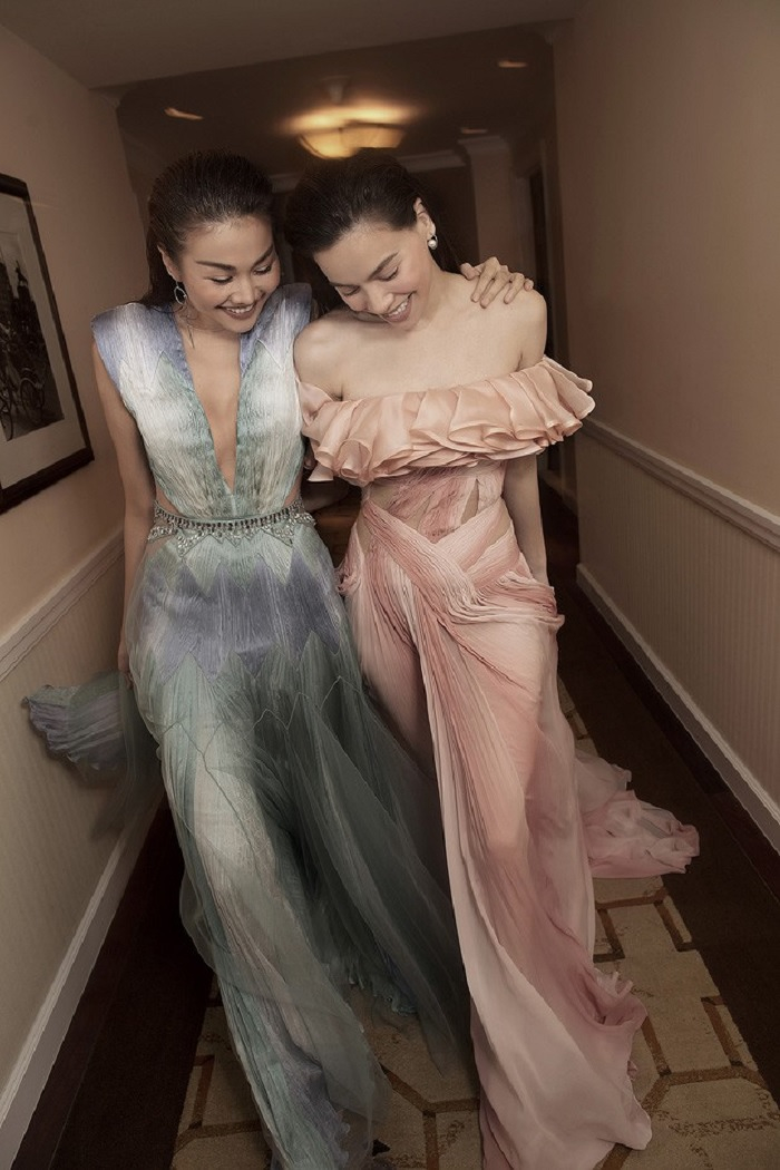 Hà Hồ, Thanh Hằng xuất hiện lộng lẫy trên tạp chí Vogue - 1