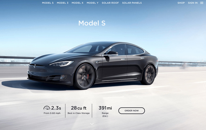 Công ty sản xuất xe điện của Trung Quốc sao chép y hệt website Tesla - 2